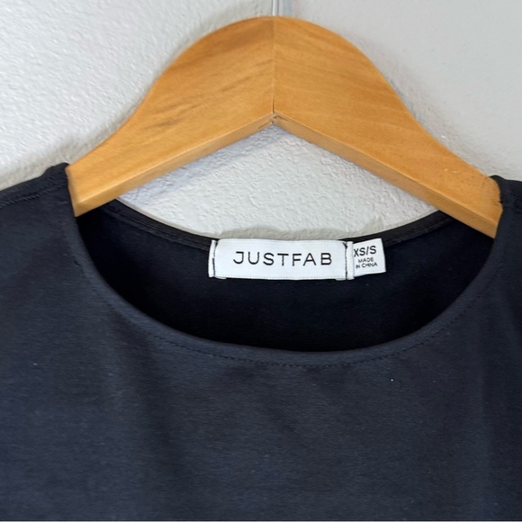 New JustFab Black Sleeveless Bodysuit S/XS - Picture 4 of 11